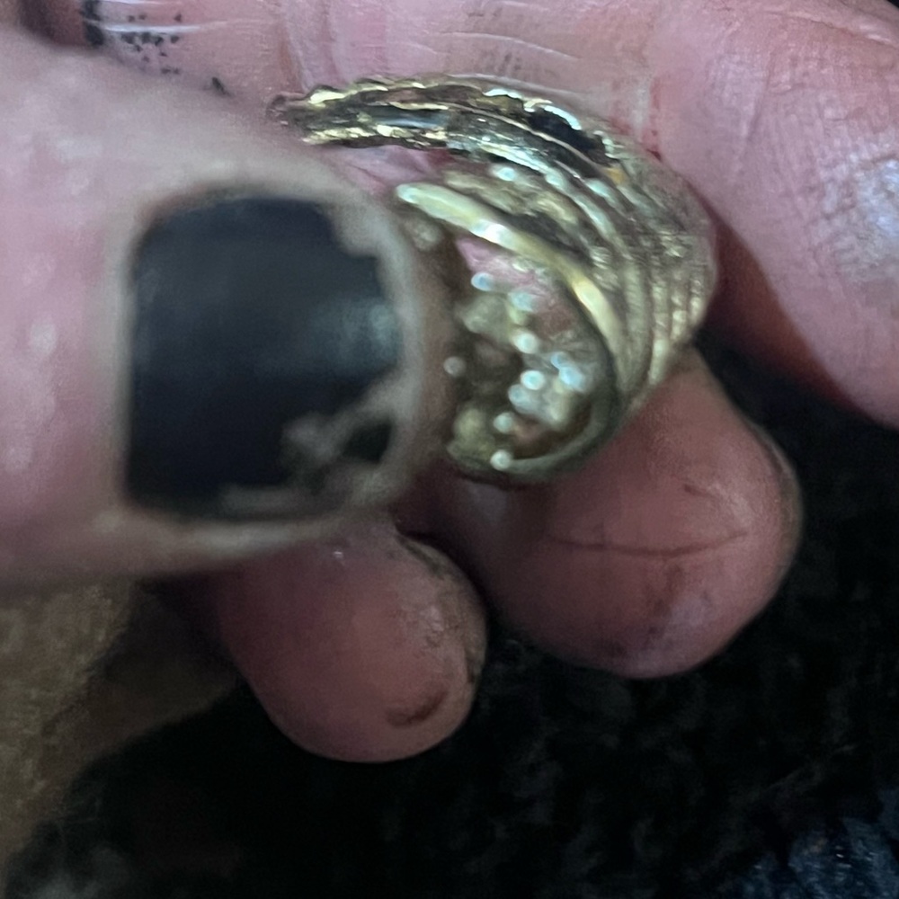 Vintage 1960 Cornucopia Ring - image 5